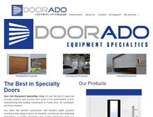 Tablet Screenshot of doorado.com